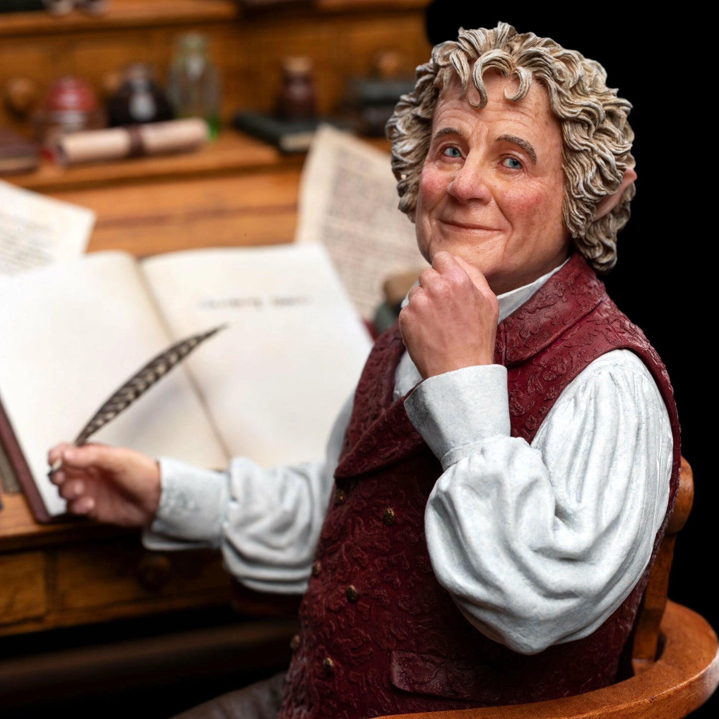 WETA WORKSHOP | THE HOBBIT BILBO BAGGINS AT HIS DESK