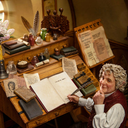 WETA WORKSHOP | THE LORD OF THE RINGS BILBO BAGGINS IN BAG END ENVIRONMENT